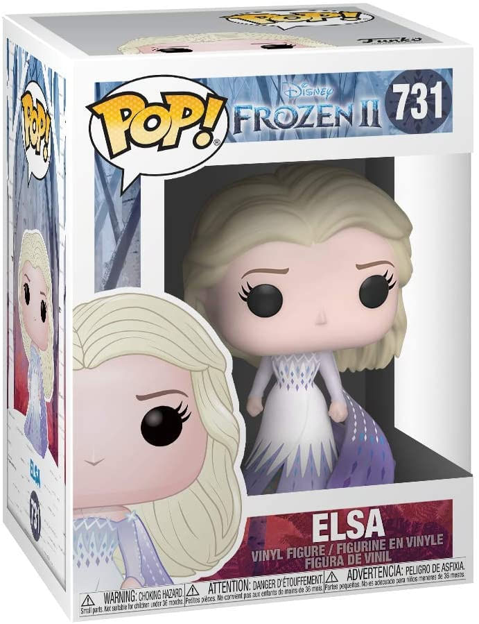 Boneco De Vinil Funko Pop! Vestido Disney Frozen 2 Elsa Epílogo