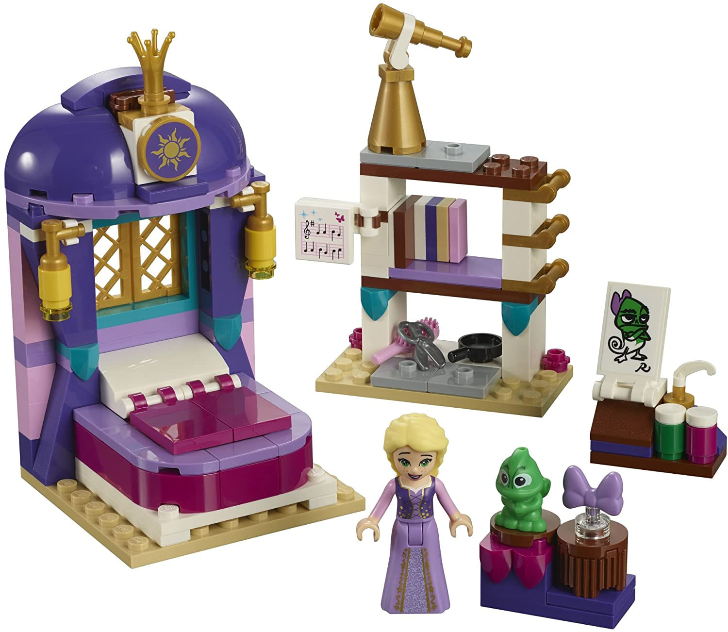 Brinquedo Lego Disney Princess Rapunzel Bedroom 41156 Castle