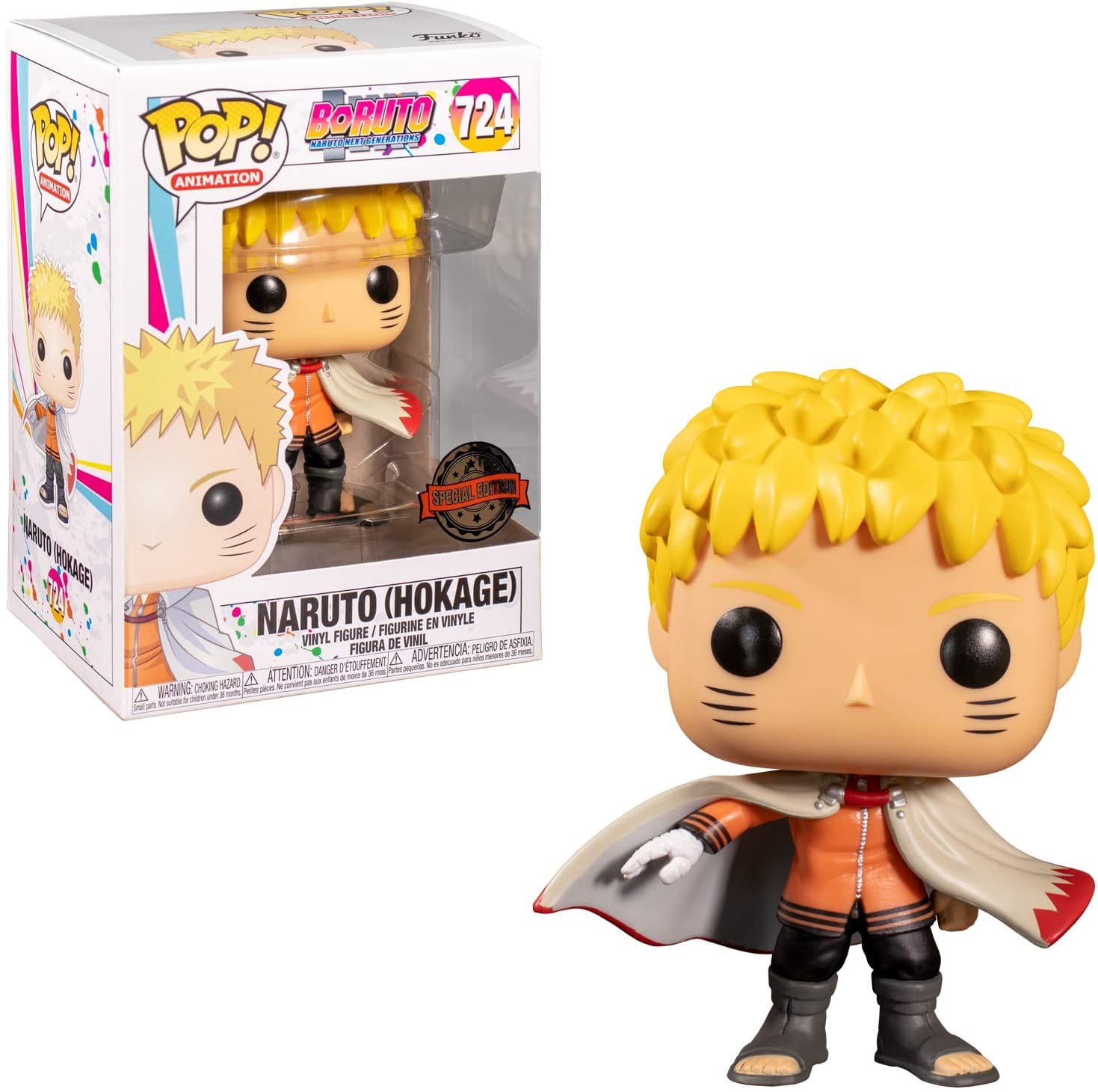 Figura Funko Boruto Naruto (hokage) Pop 10cm - Anime Aaa
