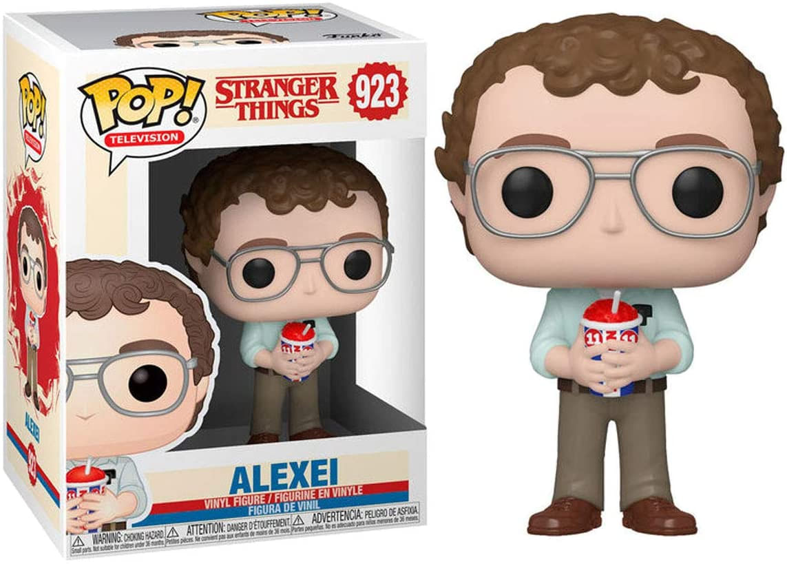 Boneco De Vinil Funko Pop! Televisão: Stranger Things Alexei 9,5 Cm