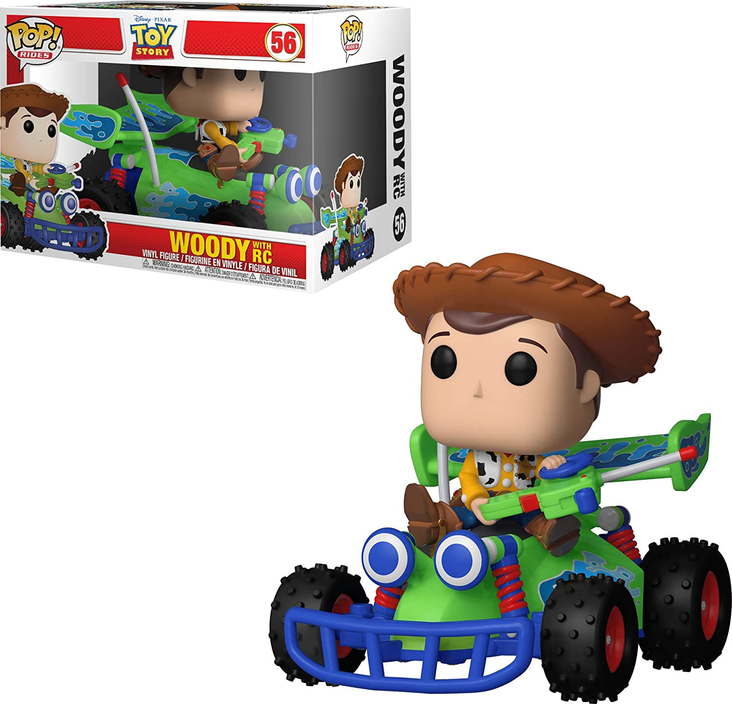 Funko Pop! Pilota O Disney Toy Story Woody Com Rc 37016