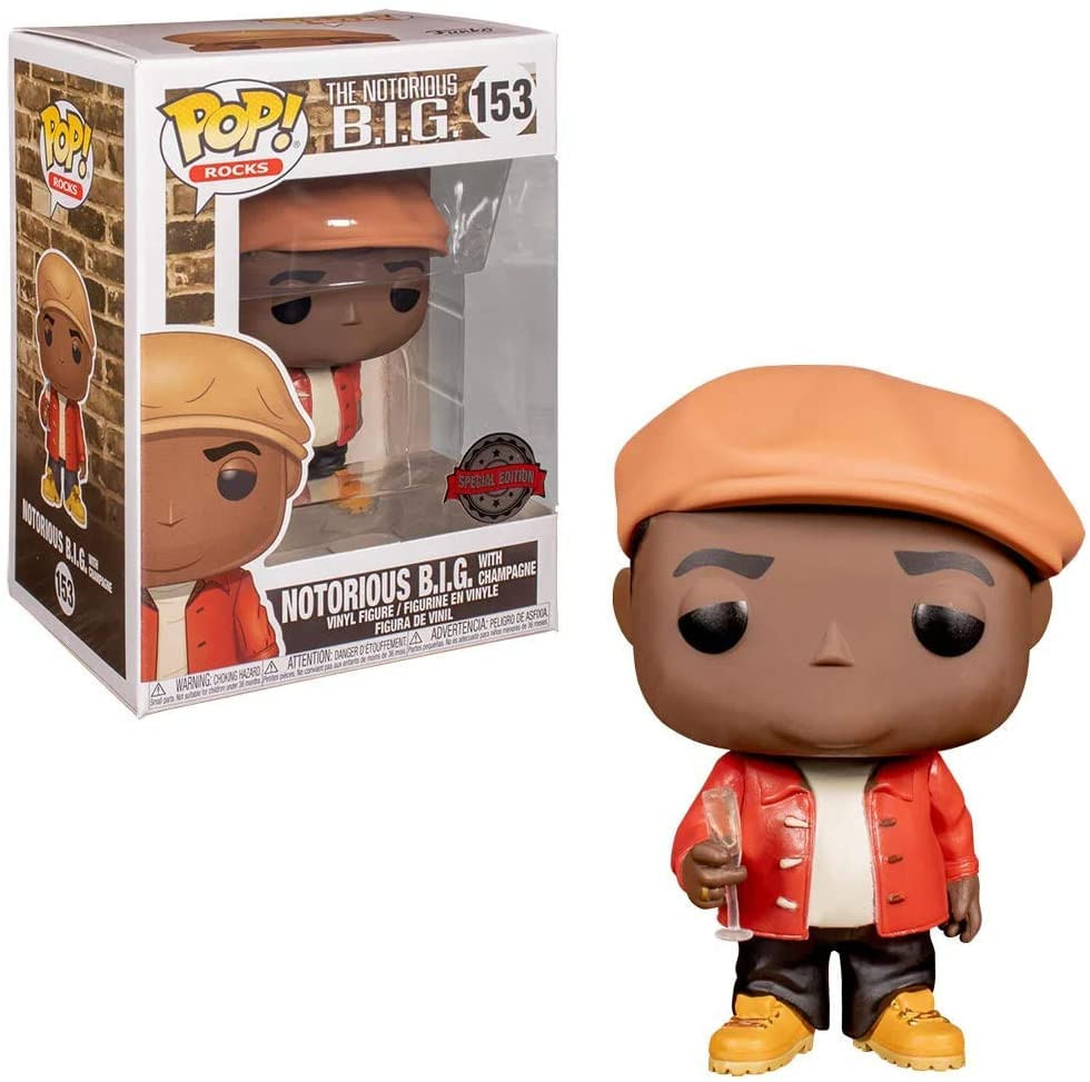 Boneco De Vinil Funko Pop Notorious Big Big Poppa Exclusive