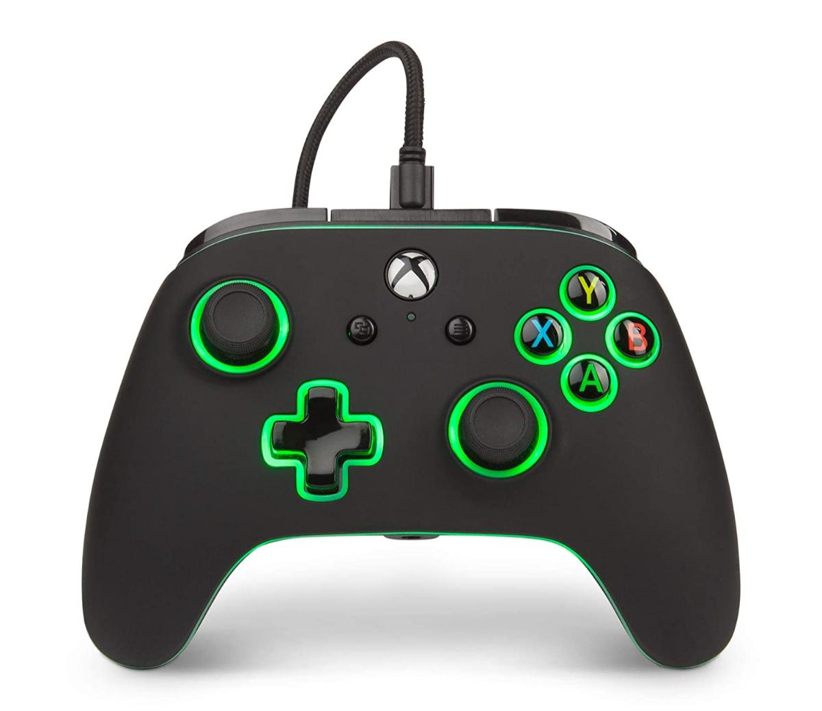 PowerA Spectra Enhanced Illuminated Wired Controller para Xbox One, X e Xbox One S - Xbox One
