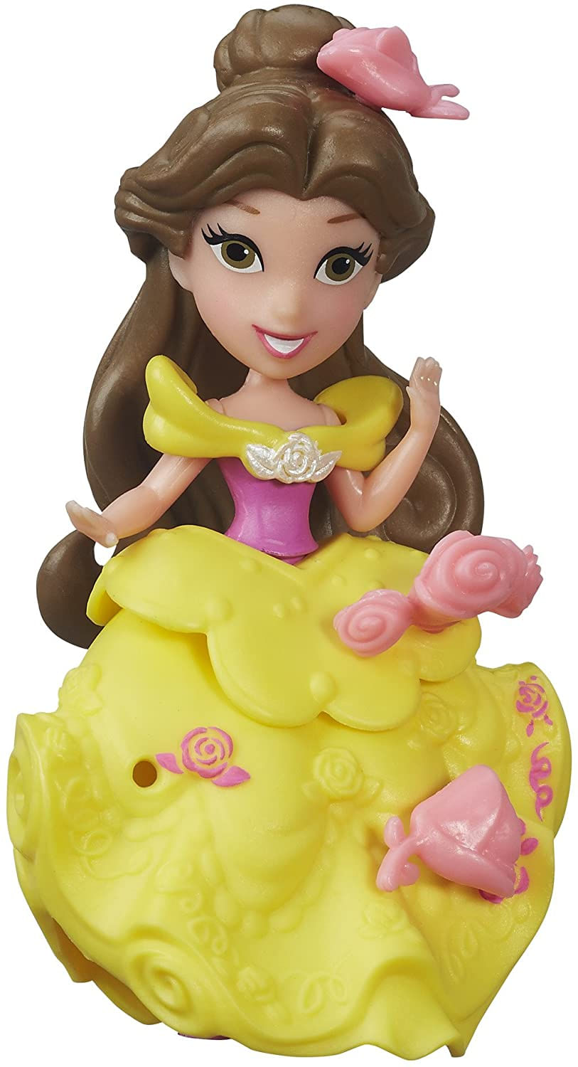 Boneca Disney Princess Little Kingdom Classic Belle Com 3 Encaixes
