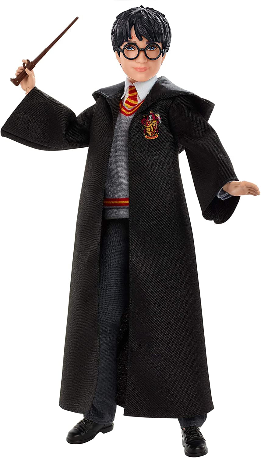 Boneca Mattel Harry Potter Com Cicatriz, Óculos E Roupão Gryffindor