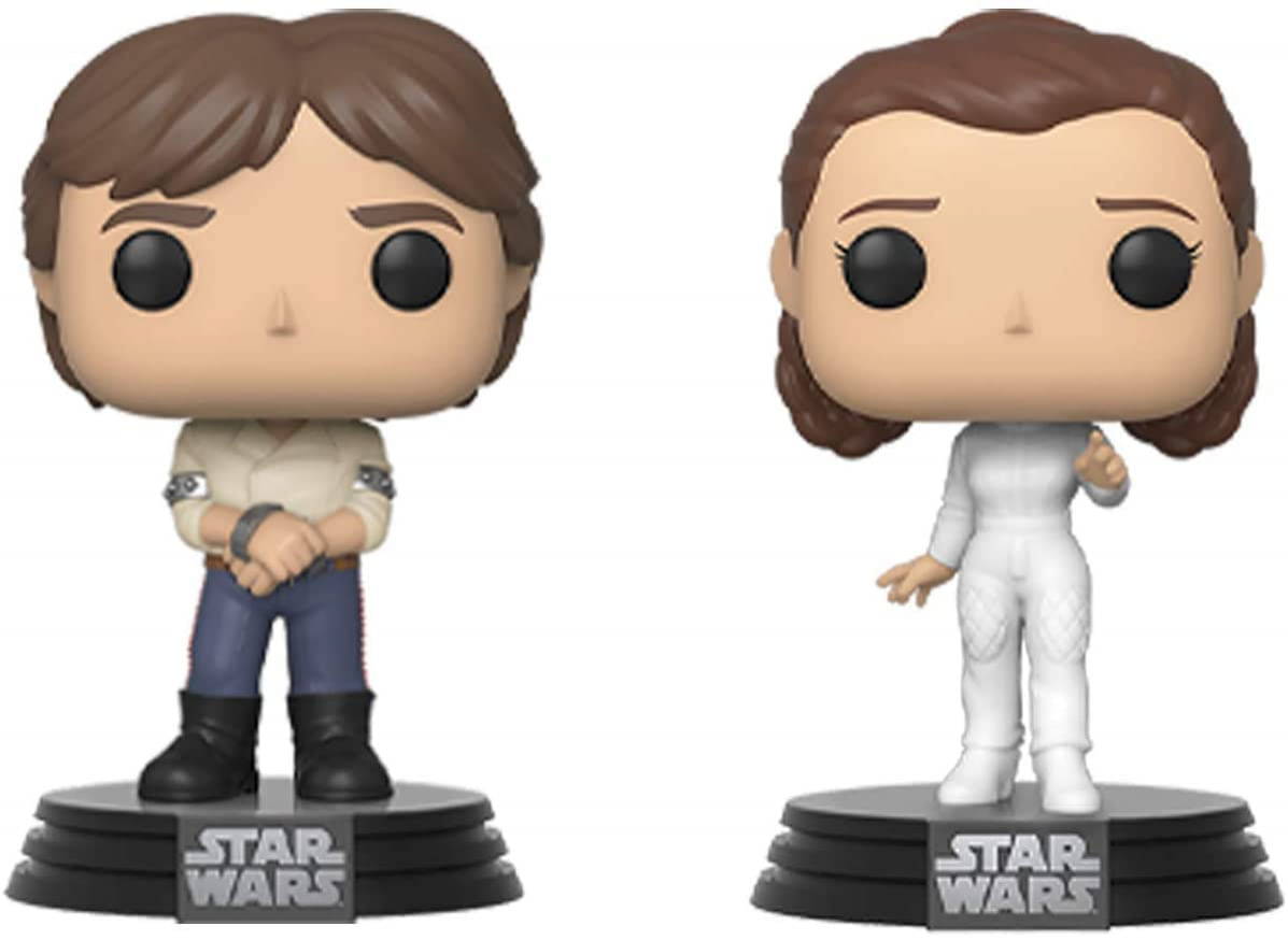 Funko Pop! Star Wars: Star Wars - Han e Leia 2-Pack