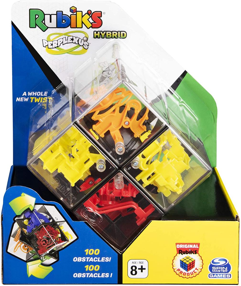 Rubik's Perplexus Hybrid 2 x 2, Challengeing Puzzle Maze Skill Game, para Adultos e Crianças com 8 anos ou mais