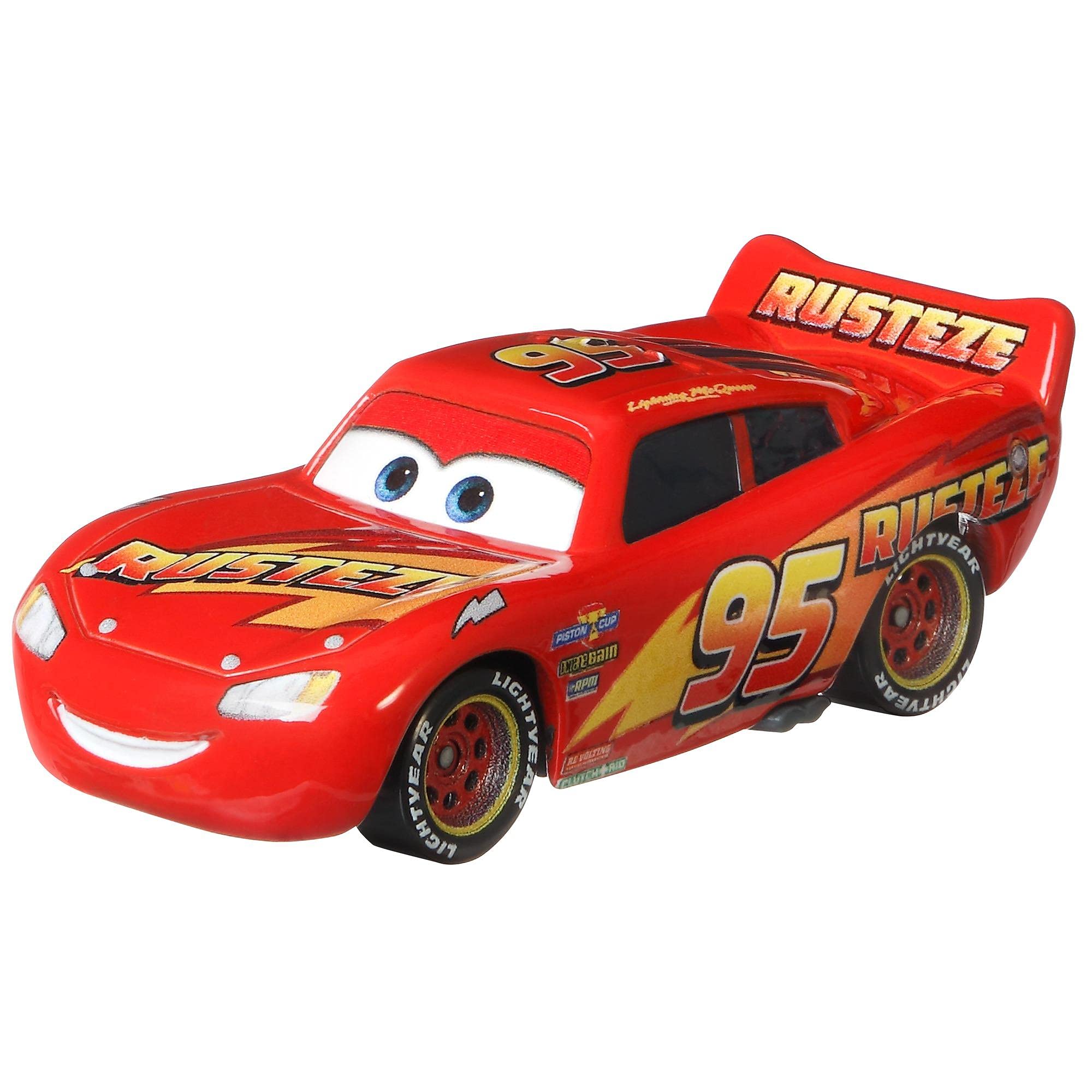 Carros Disney De Brinquedo Rust-eze Lightning Mcqueen, Escala 1:55