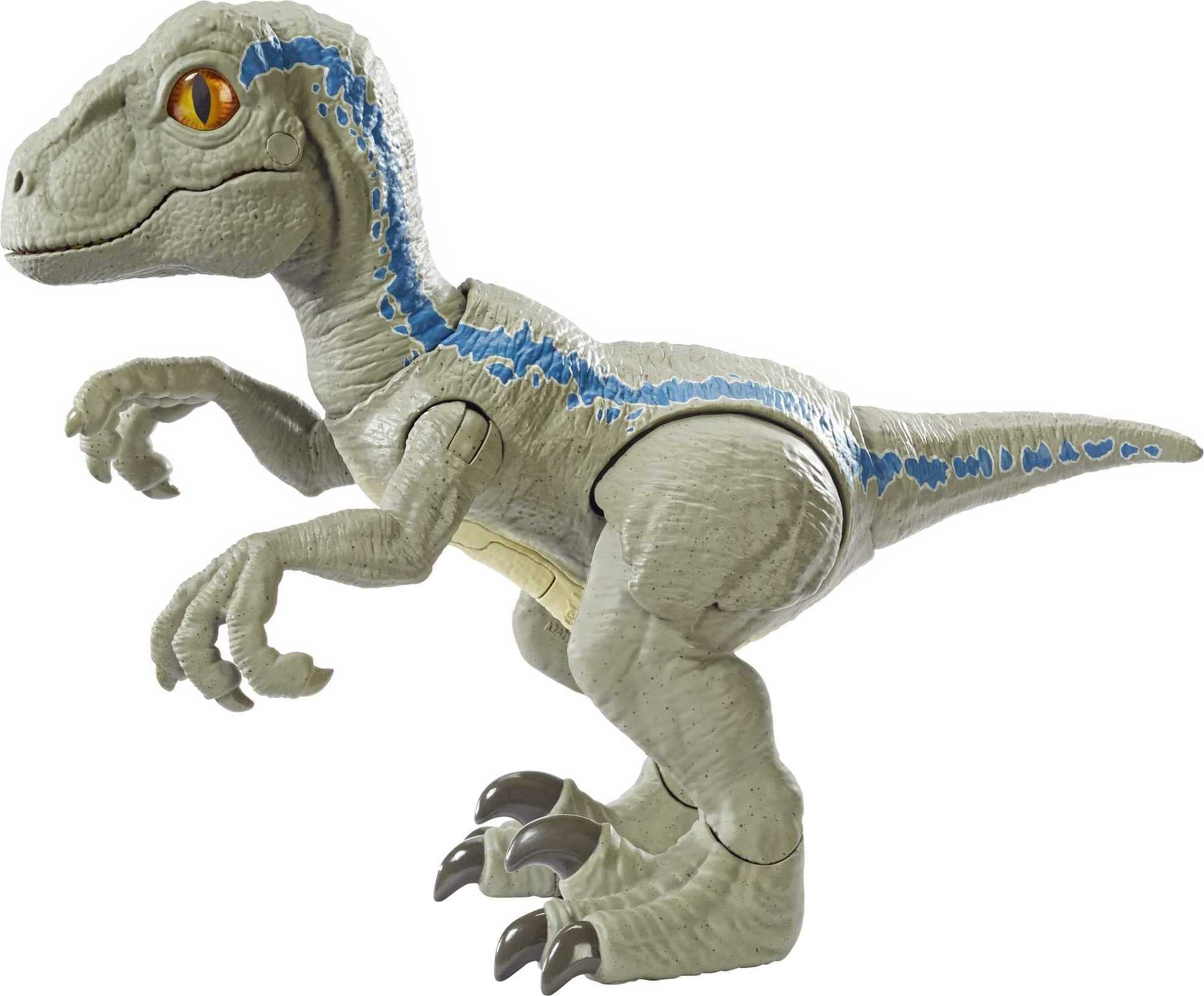 Brinquedo Mattel Jurassic World Primal Pal Blue Com Ação E Som