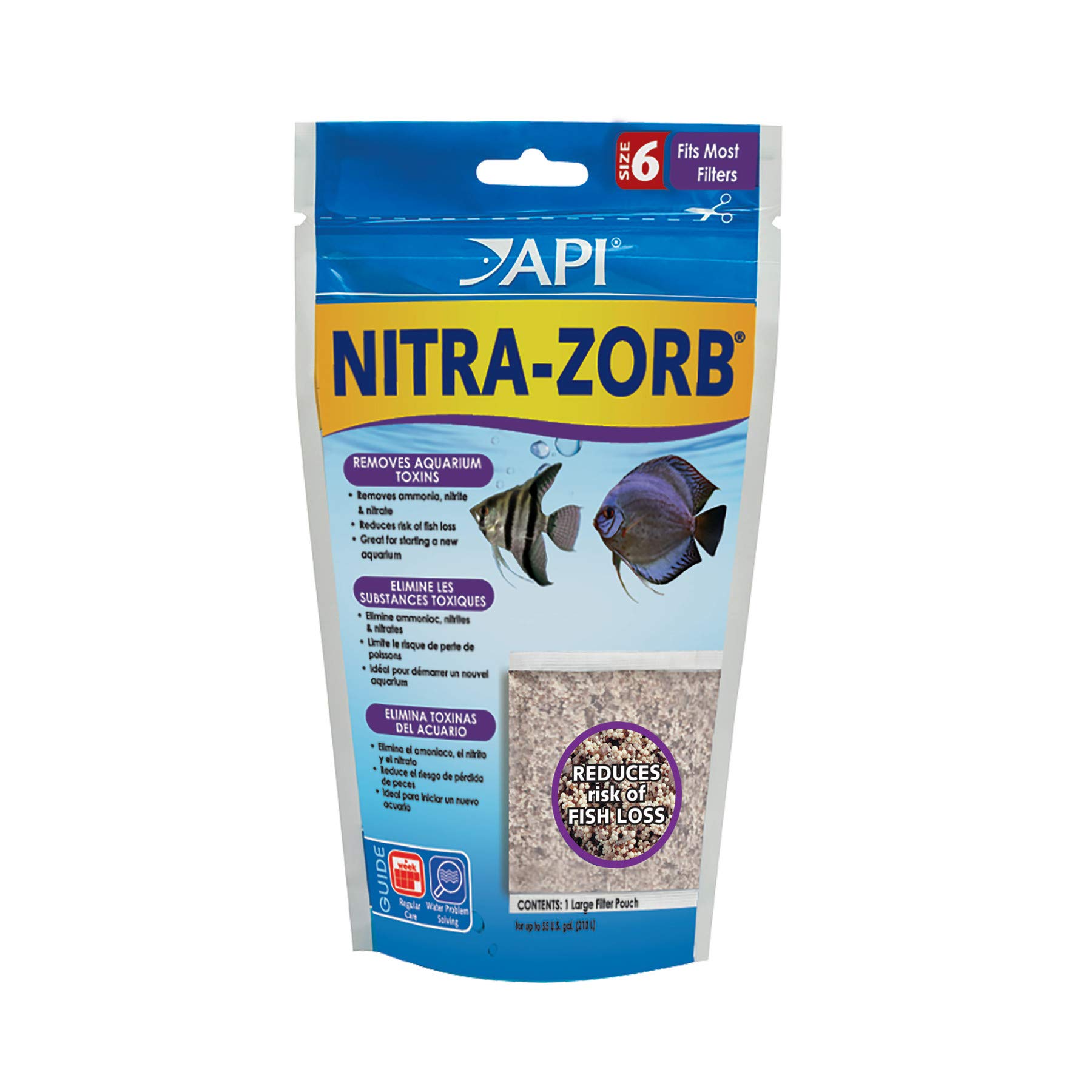 Bolsa De Filtragem De Filtro De Vasilha De Aquário Api Nitra-zorb