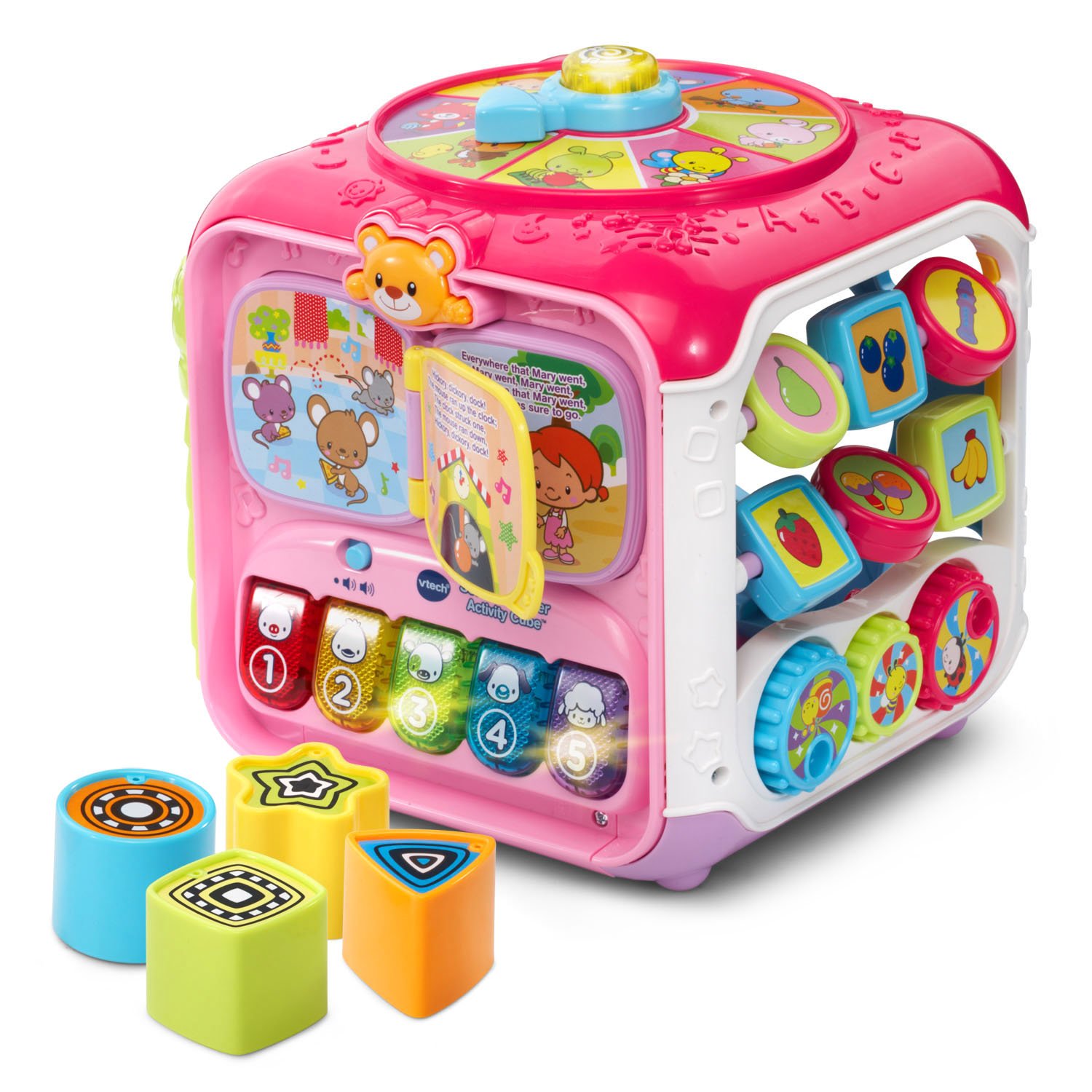 Activity Cube Vtech Sort E Discovery Pink Frustration Free