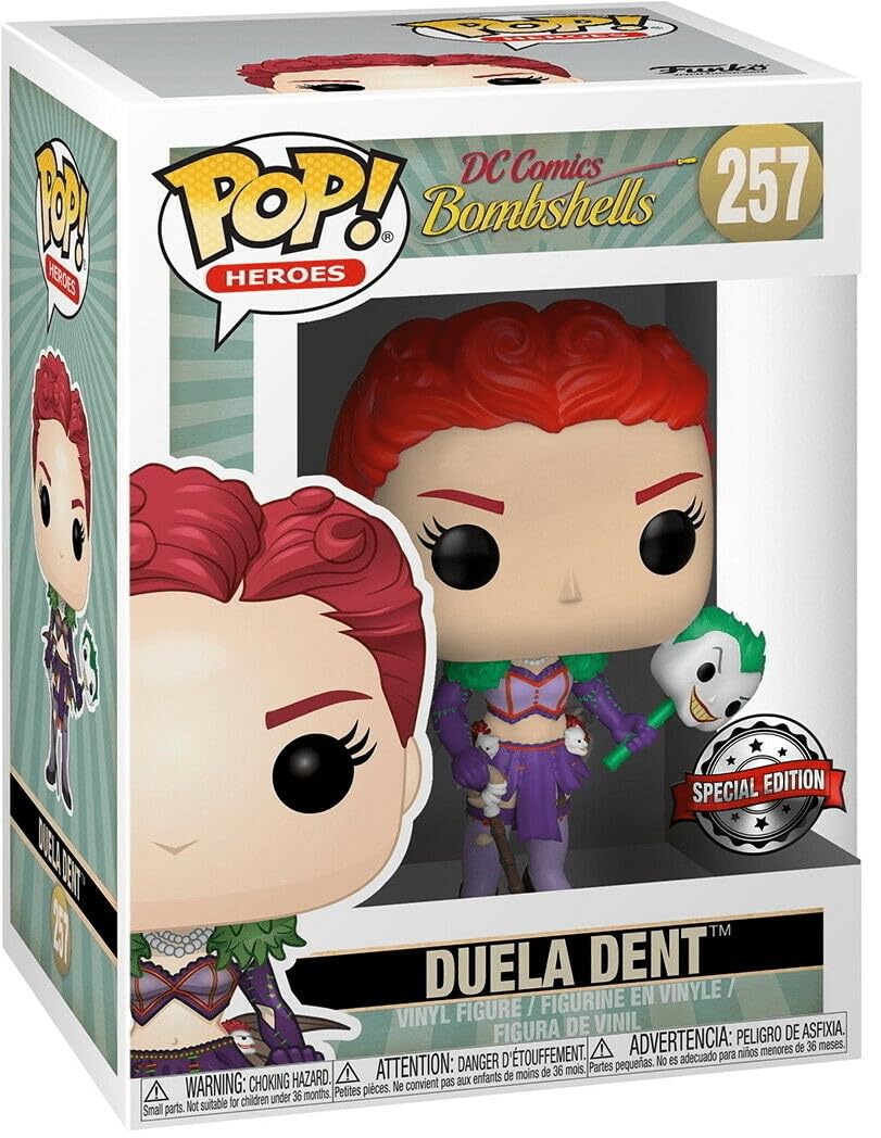 Boneco De Ação Funko Pop! Dc Comics Bombshells Duela Dent