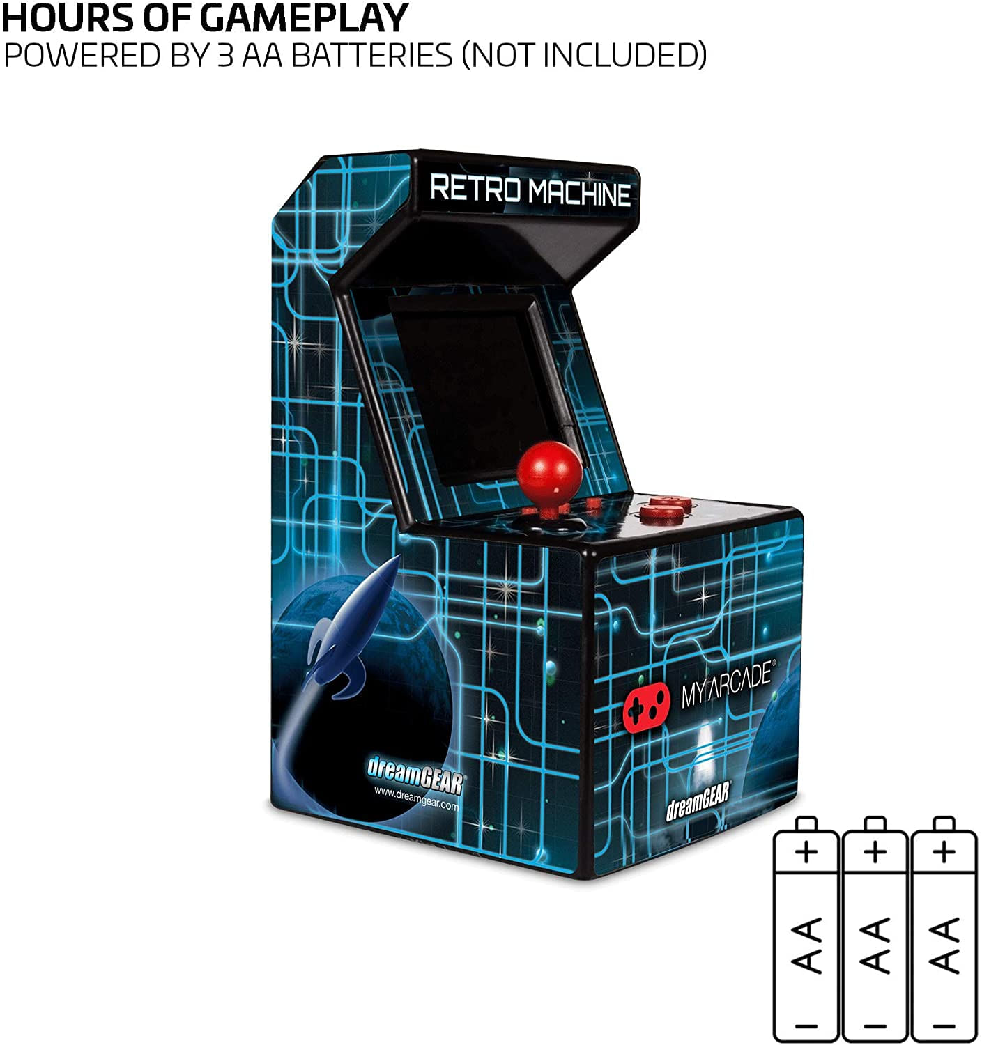 My Arcade Retro Machine Playable Mini Arcade: 200 Jogos Estilo