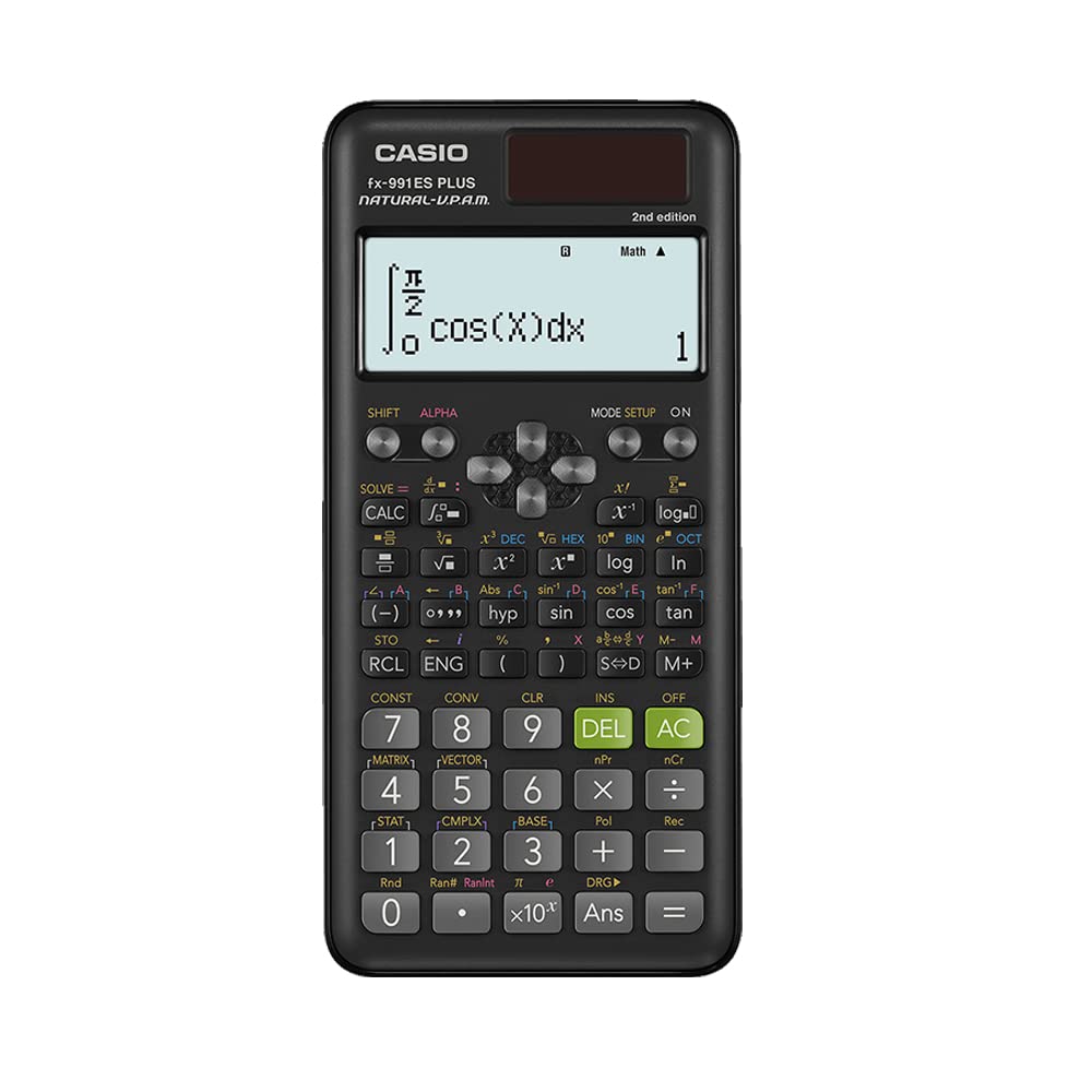 Calculadora Científica Casio Fx-991es Plus 2 Com 417 Funções