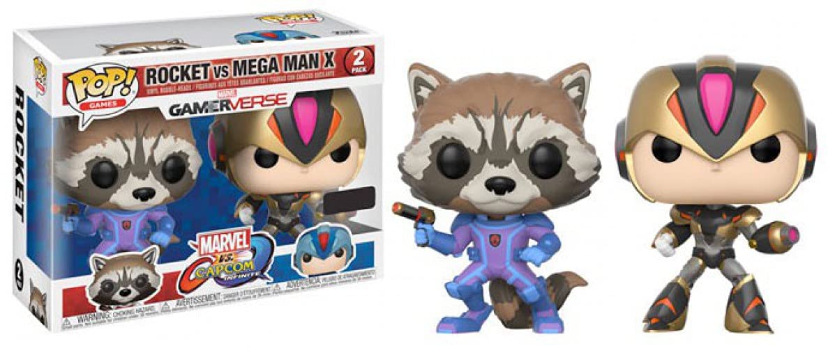 Vinil Funko Pop Rocket Megaman Marvel Vs Capcom S1 22784