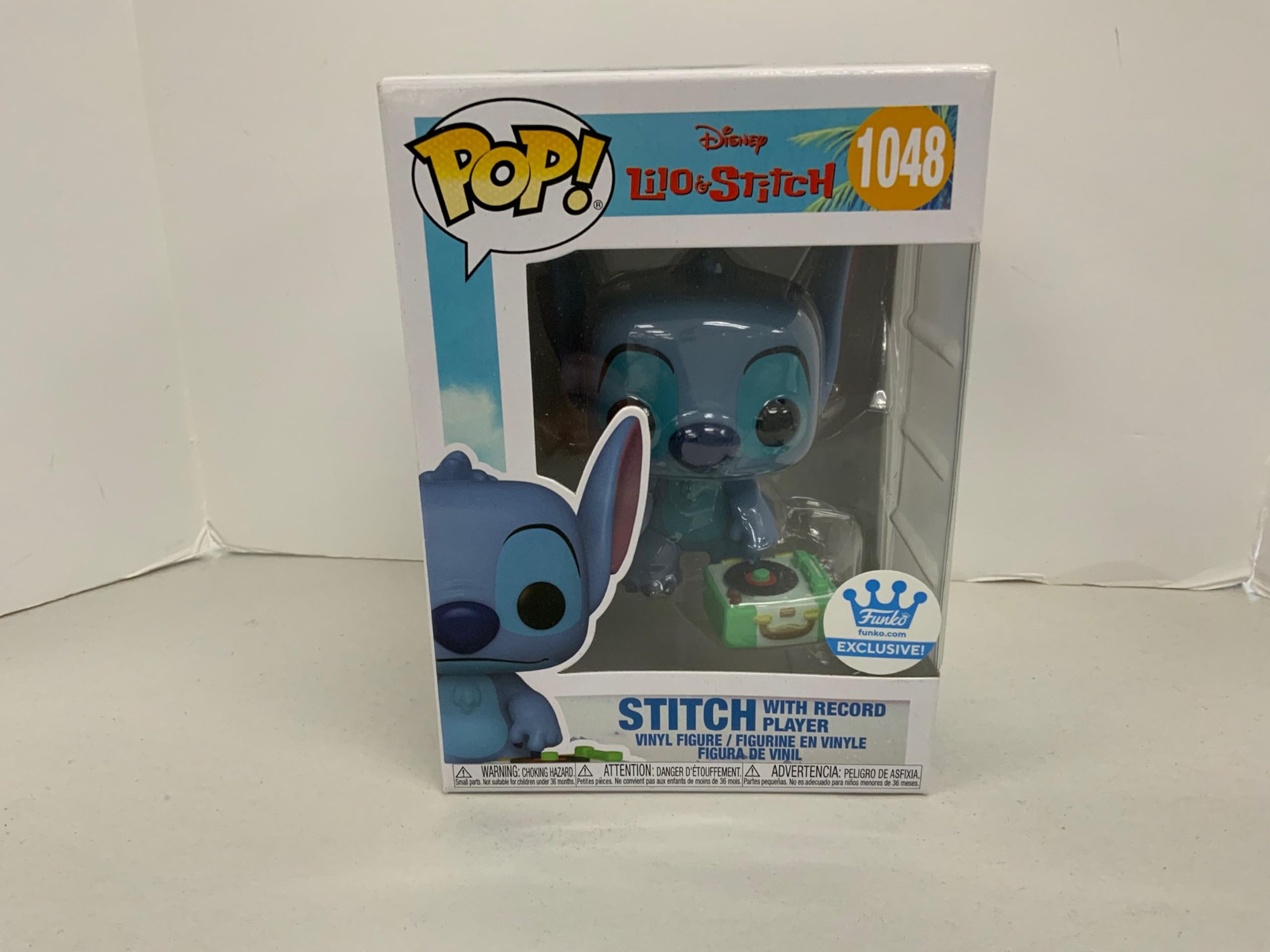 Funko Pop! Disney Stitch Com Toca-discos #1048