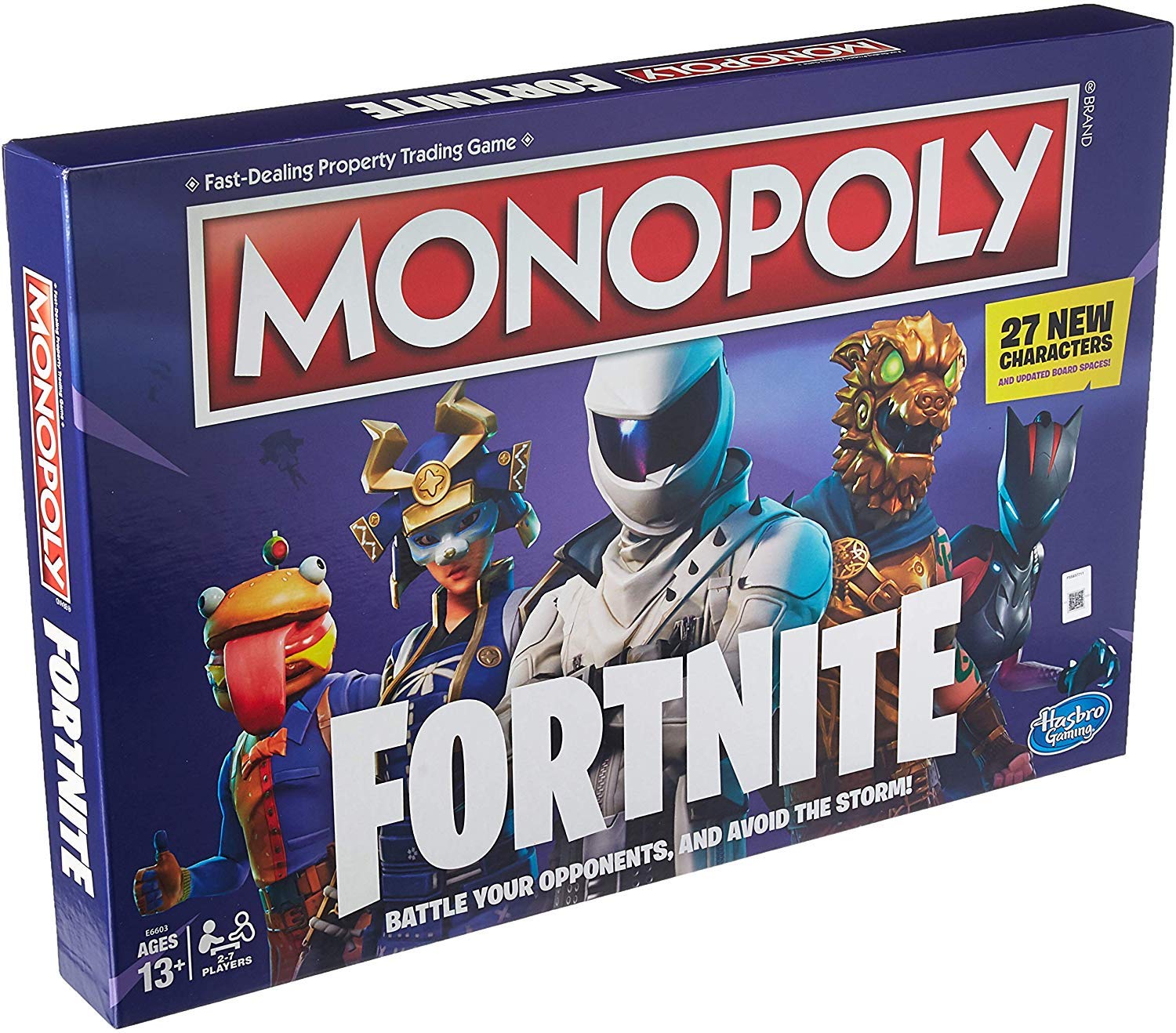 Jogo De Tabuleiro Monopoly Fortnite Edition Multicolorido Com Mais De 13 Anos