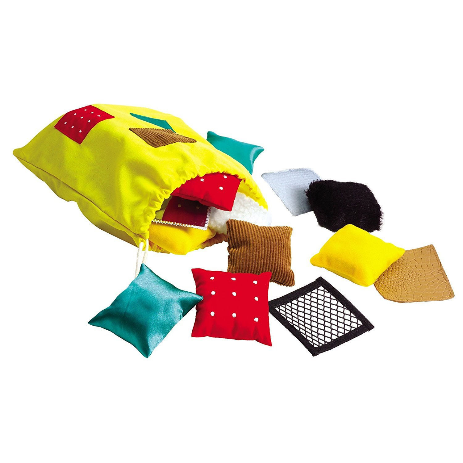 Conjunto De 20 Brinquedos Infantis Sensory Squares Educational Insights
