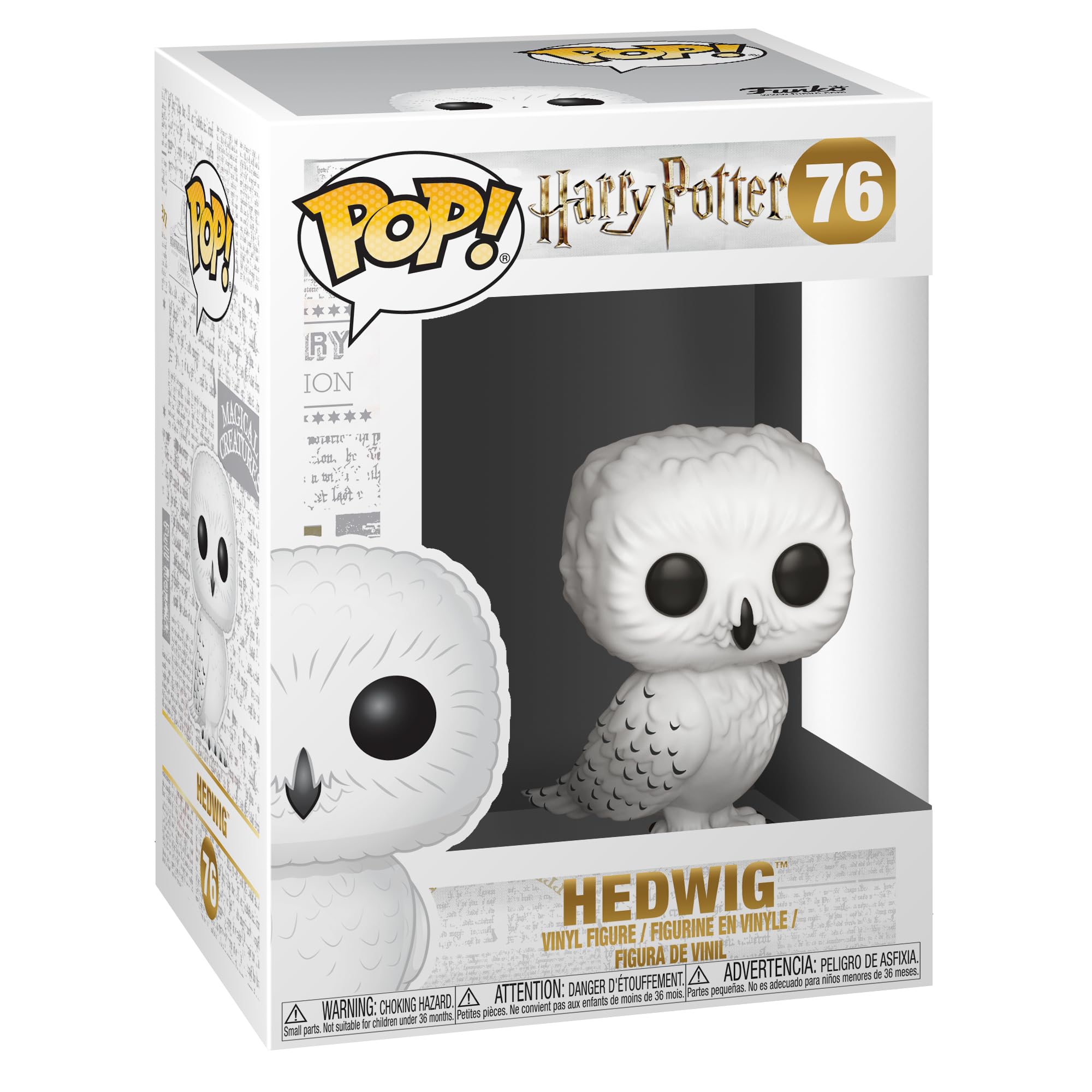 Boneco De Ação Funko Pop! Filmes Harry Potter Hedwig 9,5 Cm