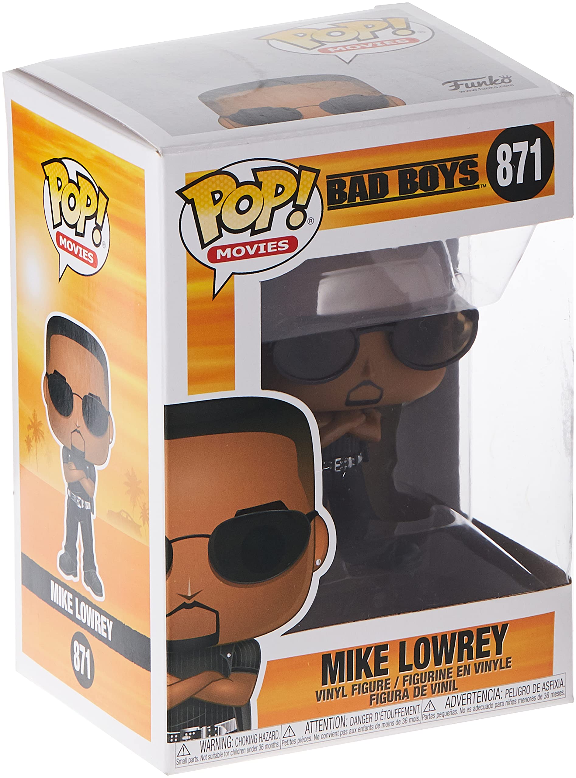 Funko Pop! Filmes Bad Boys Mike Lowrey Colecionável De 9,5 Cm