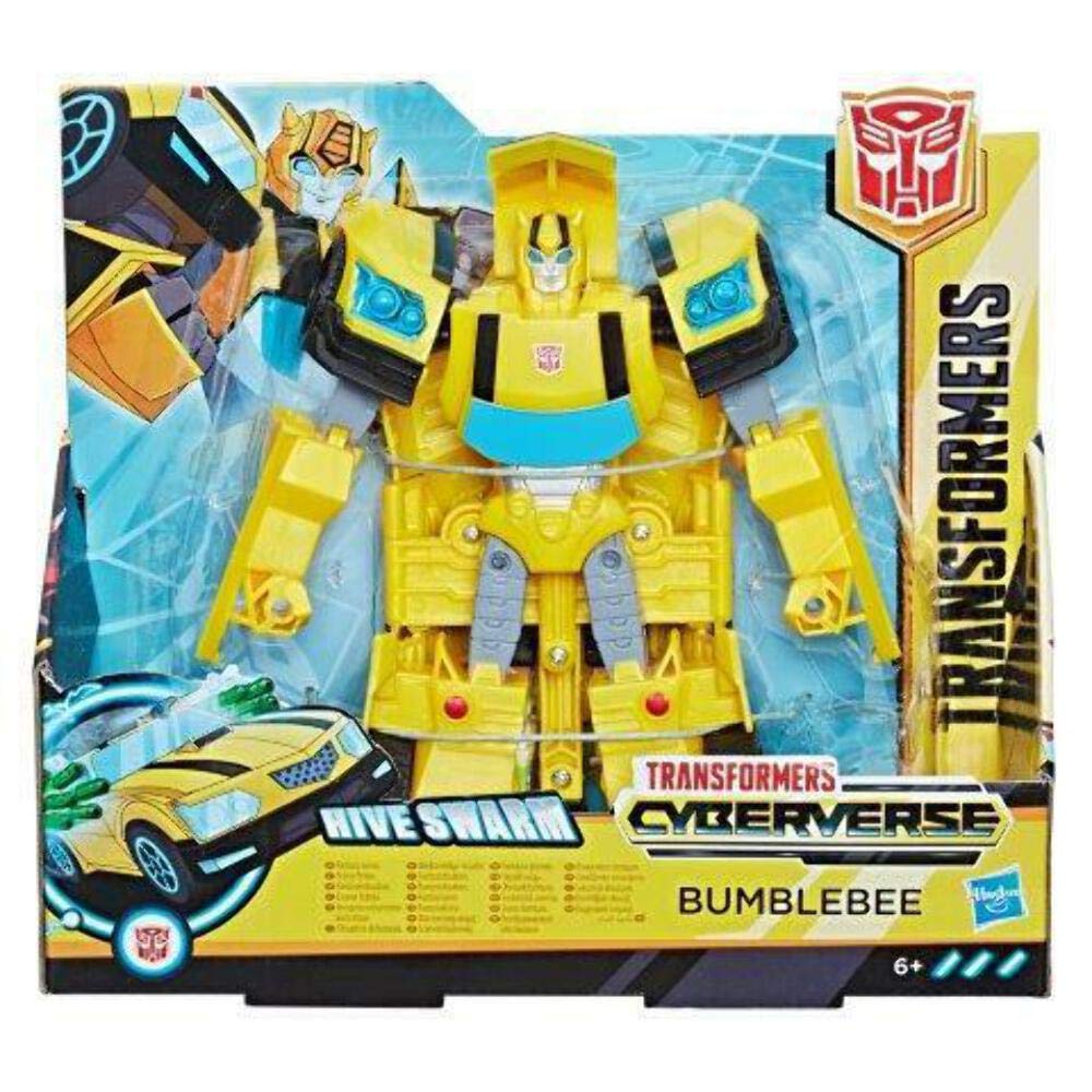 Boneco De Ação Transformers Cyberverse Ultra Class Bumblebee