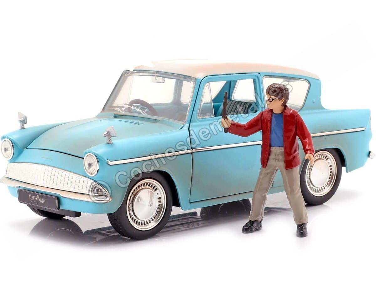 Veículo Fundido Sob Pressão Jada Toys Harry Potter 1959 Ford Anglia 1:24