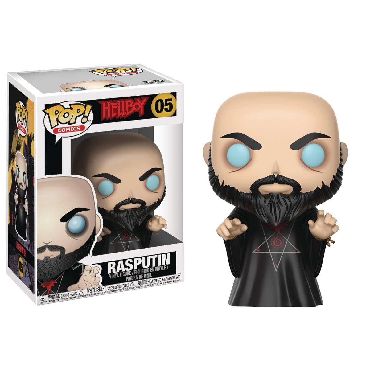 Boneco De Vinil Colecionável Funko Pop Hellboy Rasputin