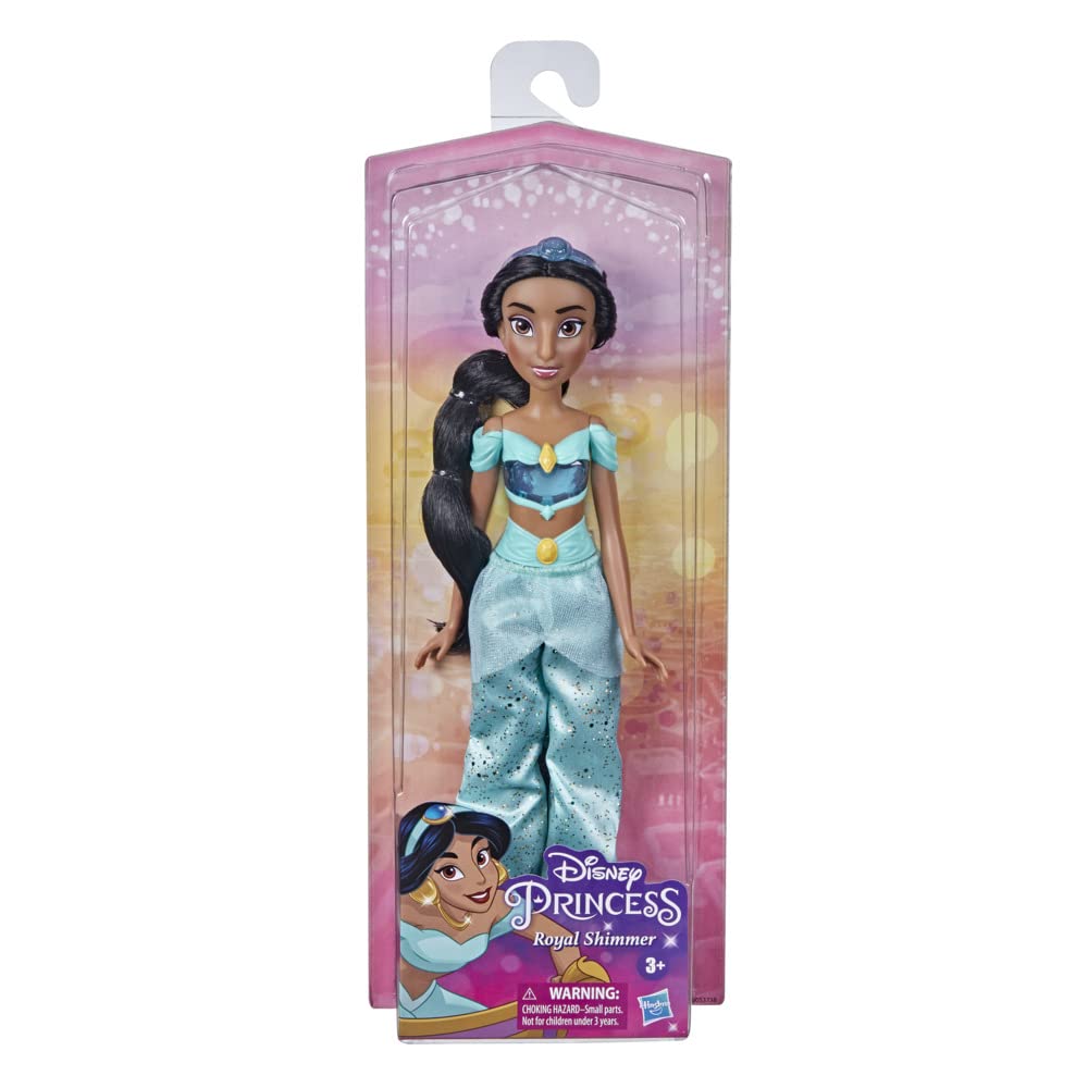 Boneca De Moda Disney Princess Royal Shimmer Jasmine Com Acc