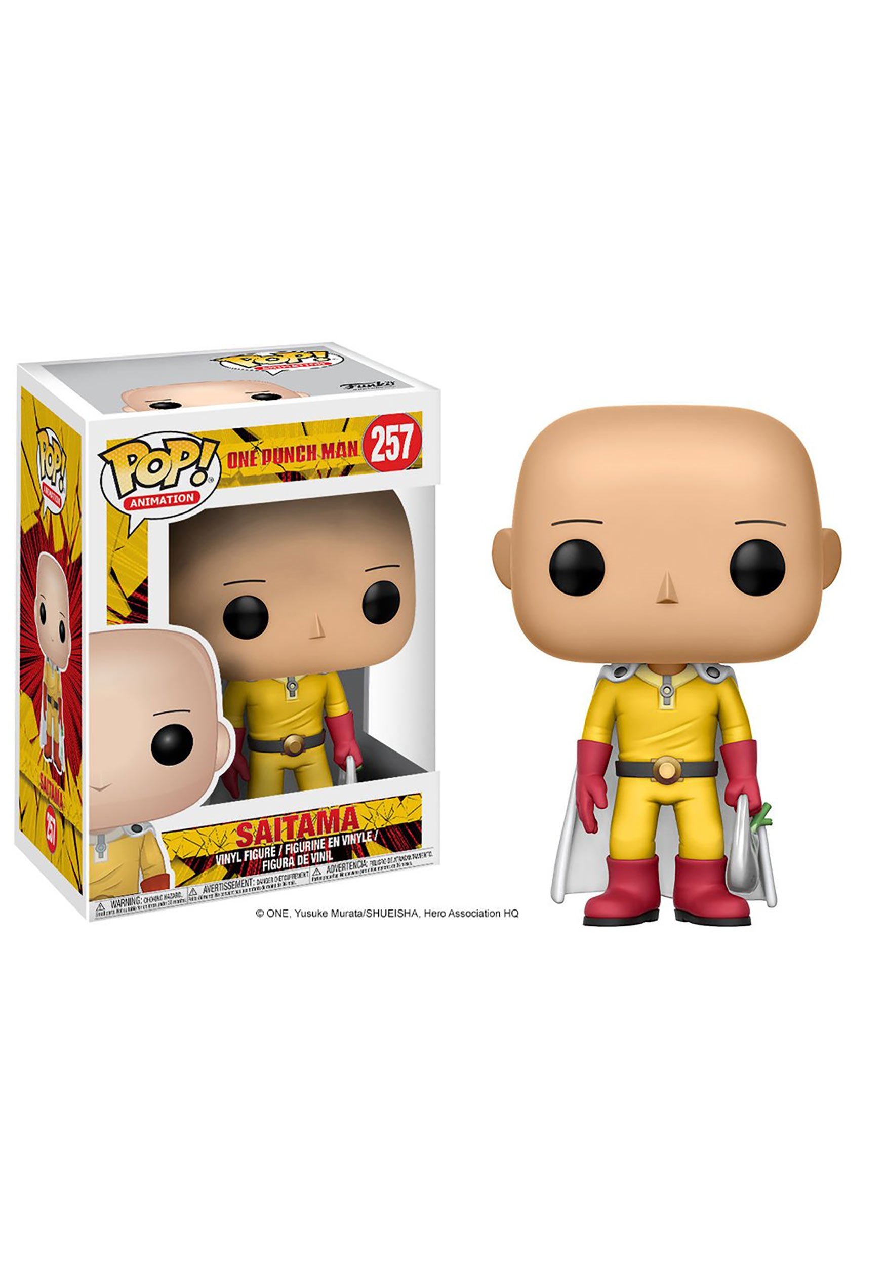 Brinquedo Funko Pop Anime One Punch Man Saitama 9,5 Cm