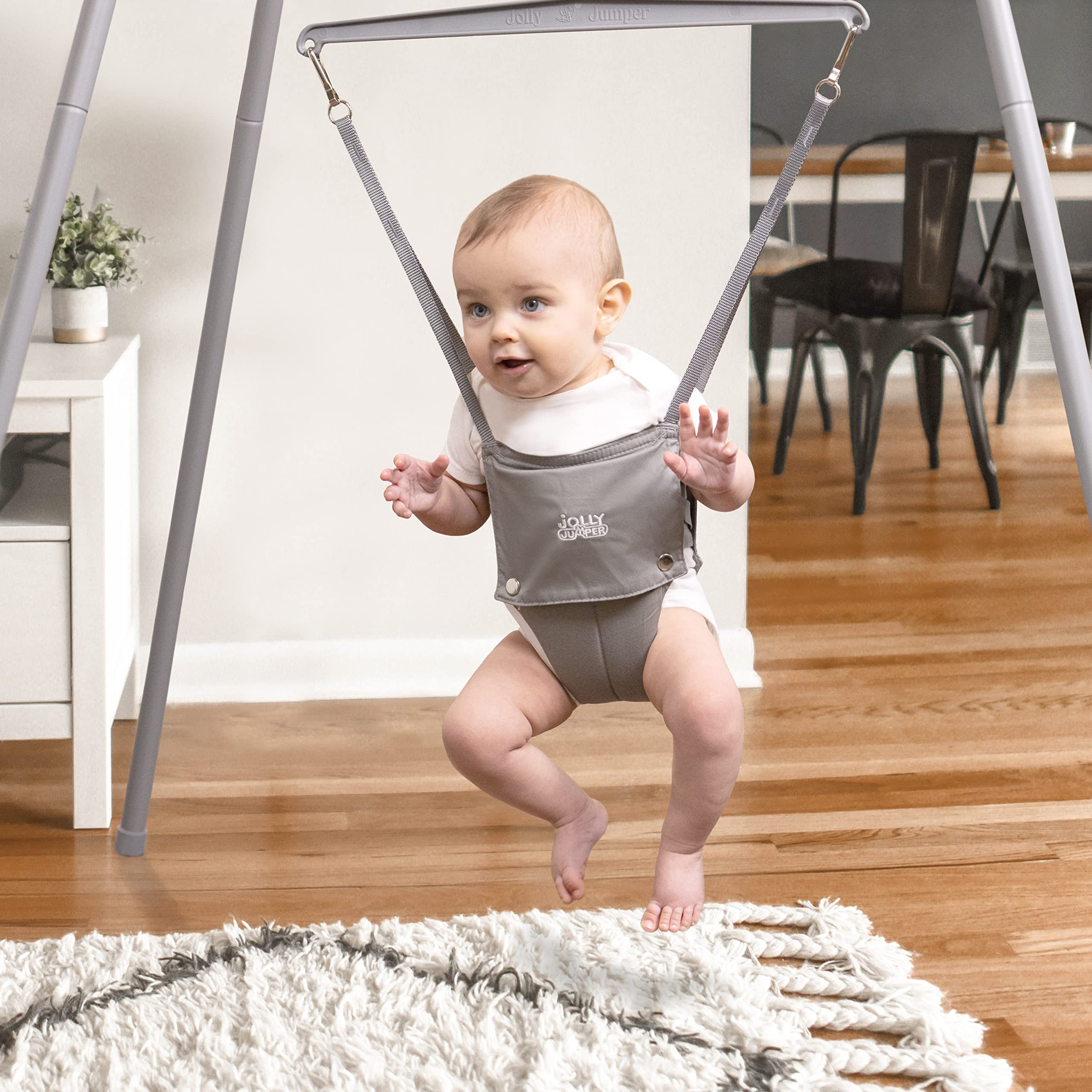 ベビージム JOLLY JUNPER Suéter De Bebê Jolly Jumper Elite Com Super Stand E Premium Spring