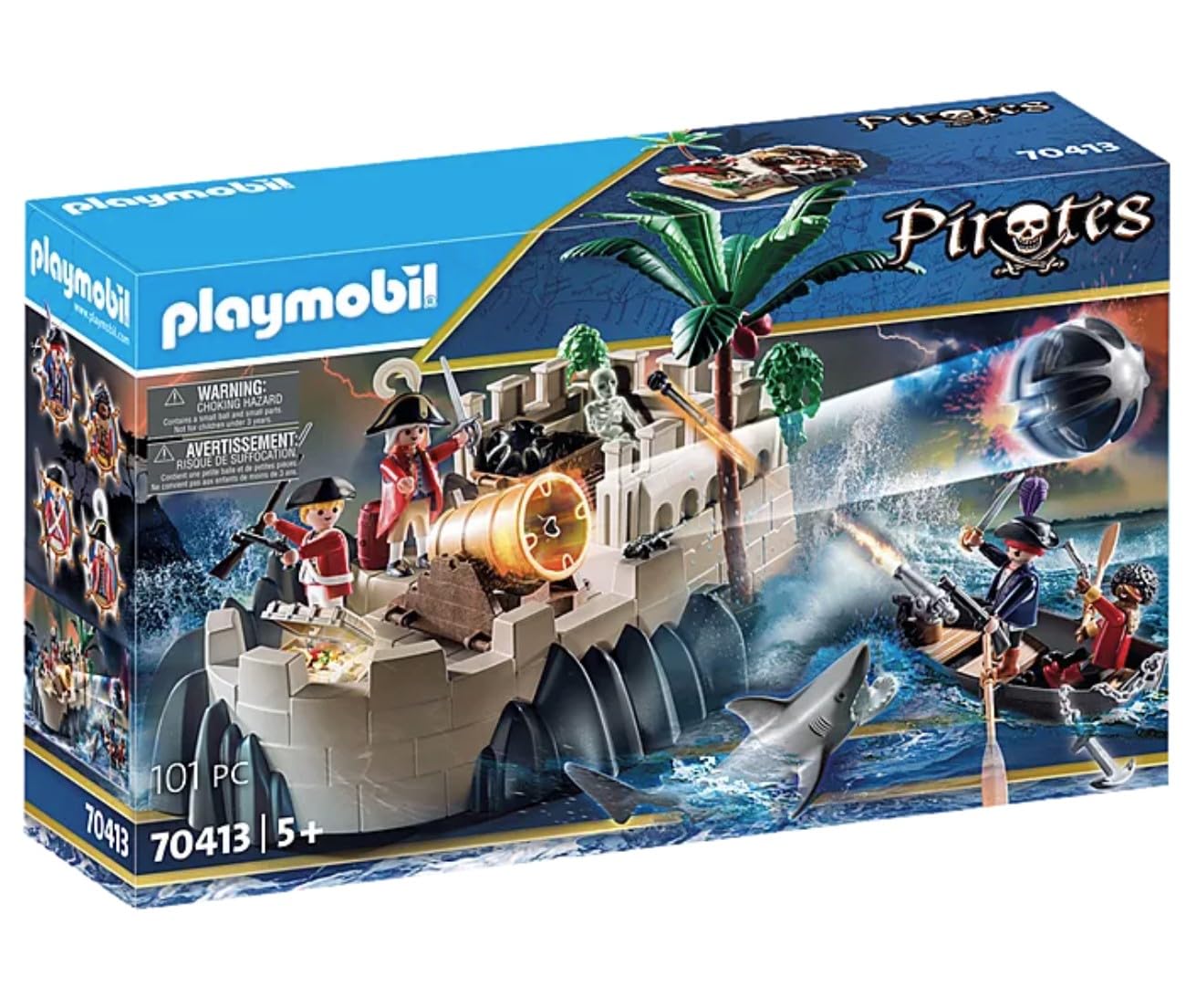 Playmobil Pirates 5347 海賊 パイレーツ Playmobil 5347 Pirate Treasure Chest, Figures - Amazon Canada