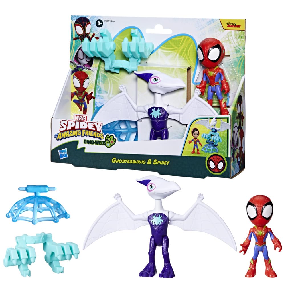 Conjunto De Bonecos De Ação Spidey And His Amazing Friends Marvel