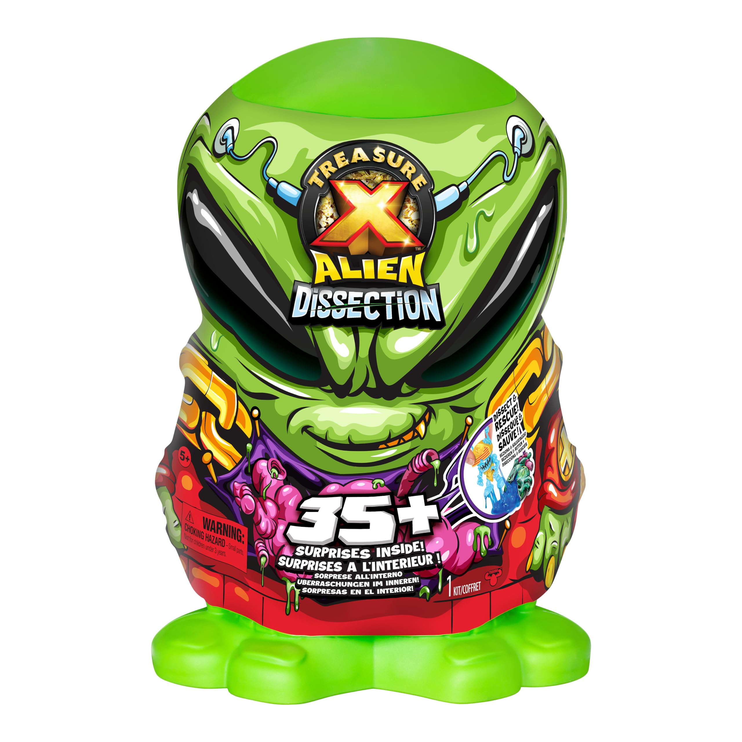 Toy Treasure X Mega Alien Dissecation Com 35 Surpresas De 12