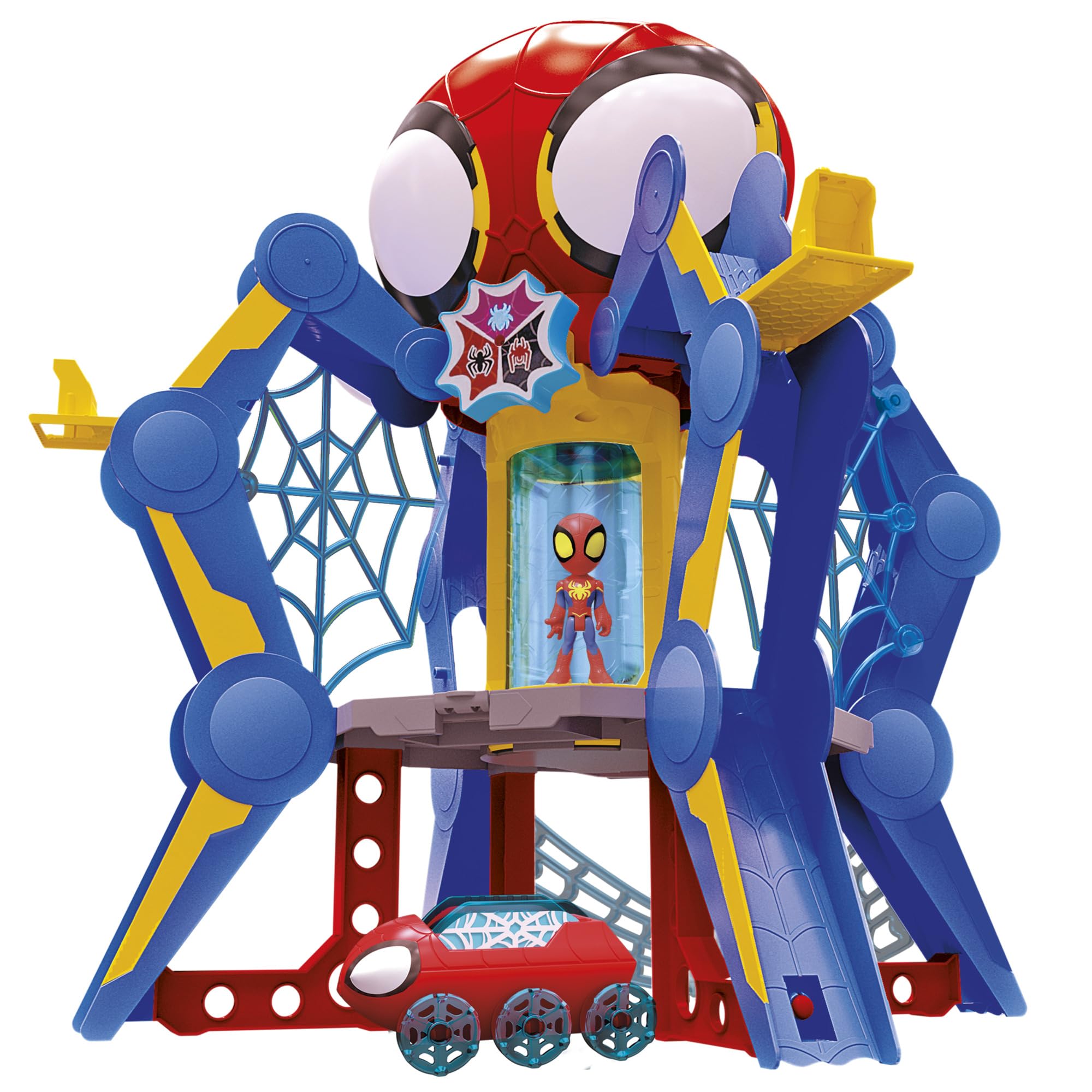 Playset Spidey E Seus Incríveis Amigos Web-spinners Web-quarters