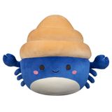 Squishmallows De Pelúcia Original Lenore Navy E Tan Hermit Crab