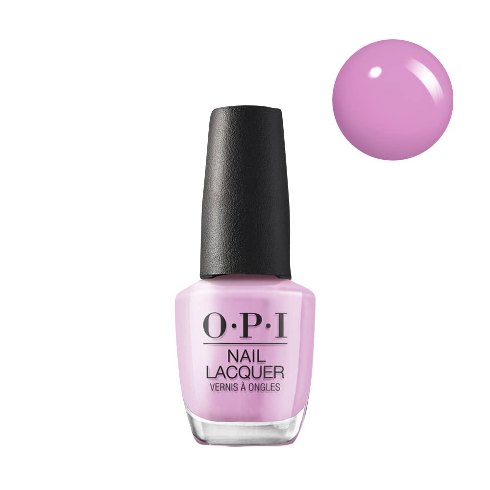 Verniz De Unhas Opi Nail Lacquer Achievement Unlocked Light Purple