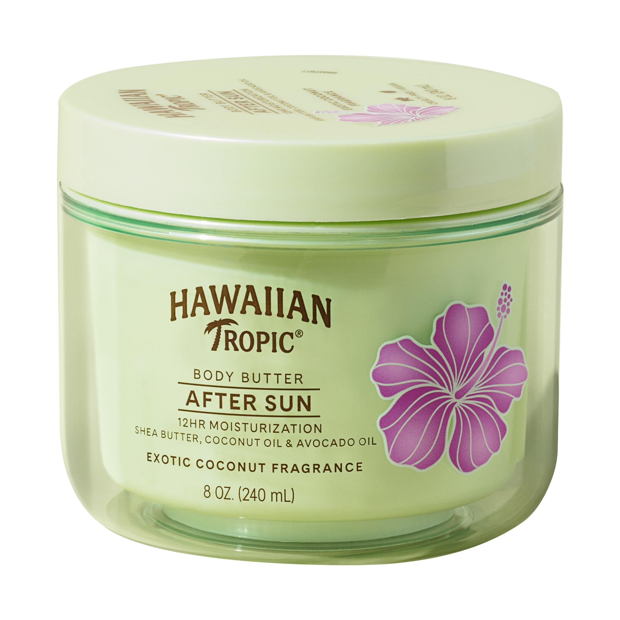 After Sun Body Butter Hawaiian Tropic Com Óleo De Coco 240 Ml