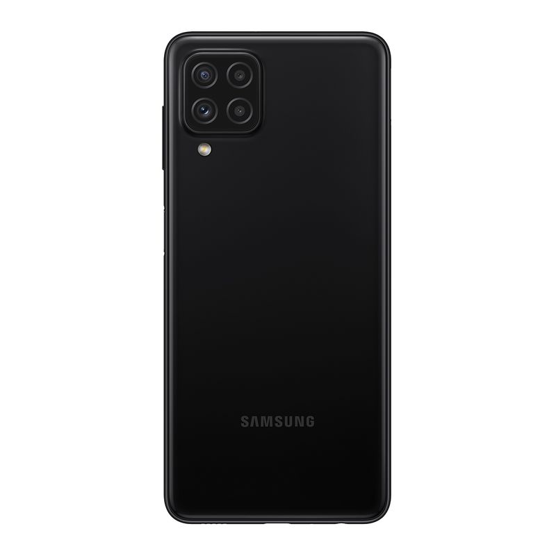 Smartphone Samsung Galaxy A22 128GB Preto 4G Tela 6.4" Câmera Quadrupla Selfie 13MP Traseira