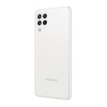 Smartphone Samsung Galaxy A22 128GB Branco 4G Tela 6.4" Câmera Quadrupla Selfie 13MP Traseira Direito