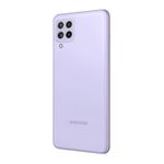 Smartphone Samsung Galaxy A22 128GB Violeta 4G Tela 6.4" Câmera Quadrupla Selfie 13MP Traseira Direito