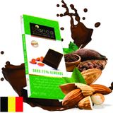 Chocolate Amargo Dark 72% com Amêndoas Bianca 100g Importado