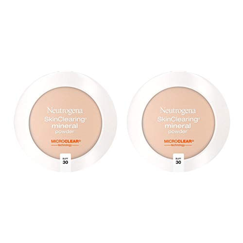 Neutrogena Skinclearing Mineral Acne-concealing Preceded Powder Compact Shine-free &amp; Oil-absorge Makeup With Salicylic Acid To Cover Treat
