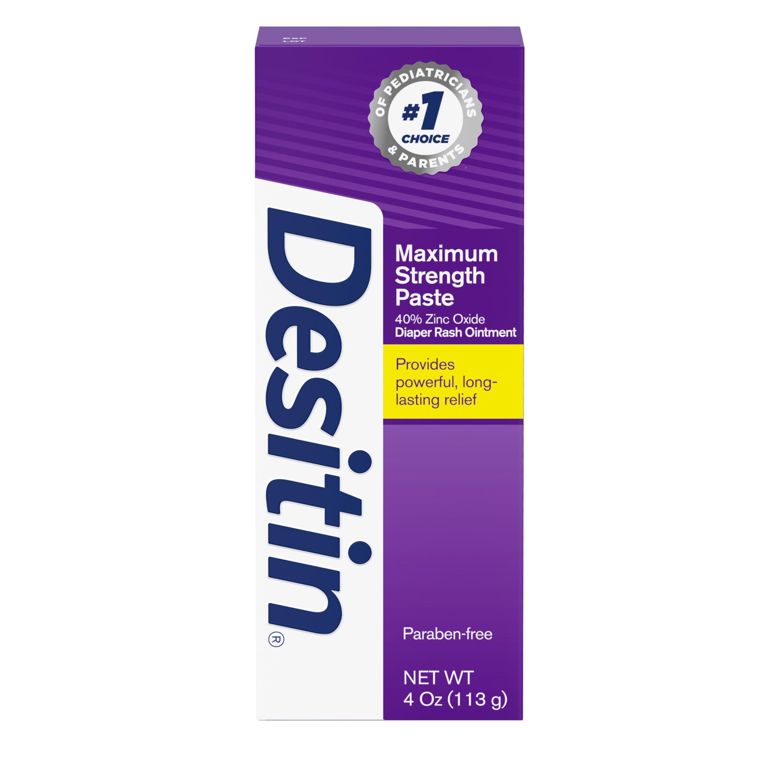 Creme Para Assaduras Desitin Maximum Strength 118 Ml 40% Zinco