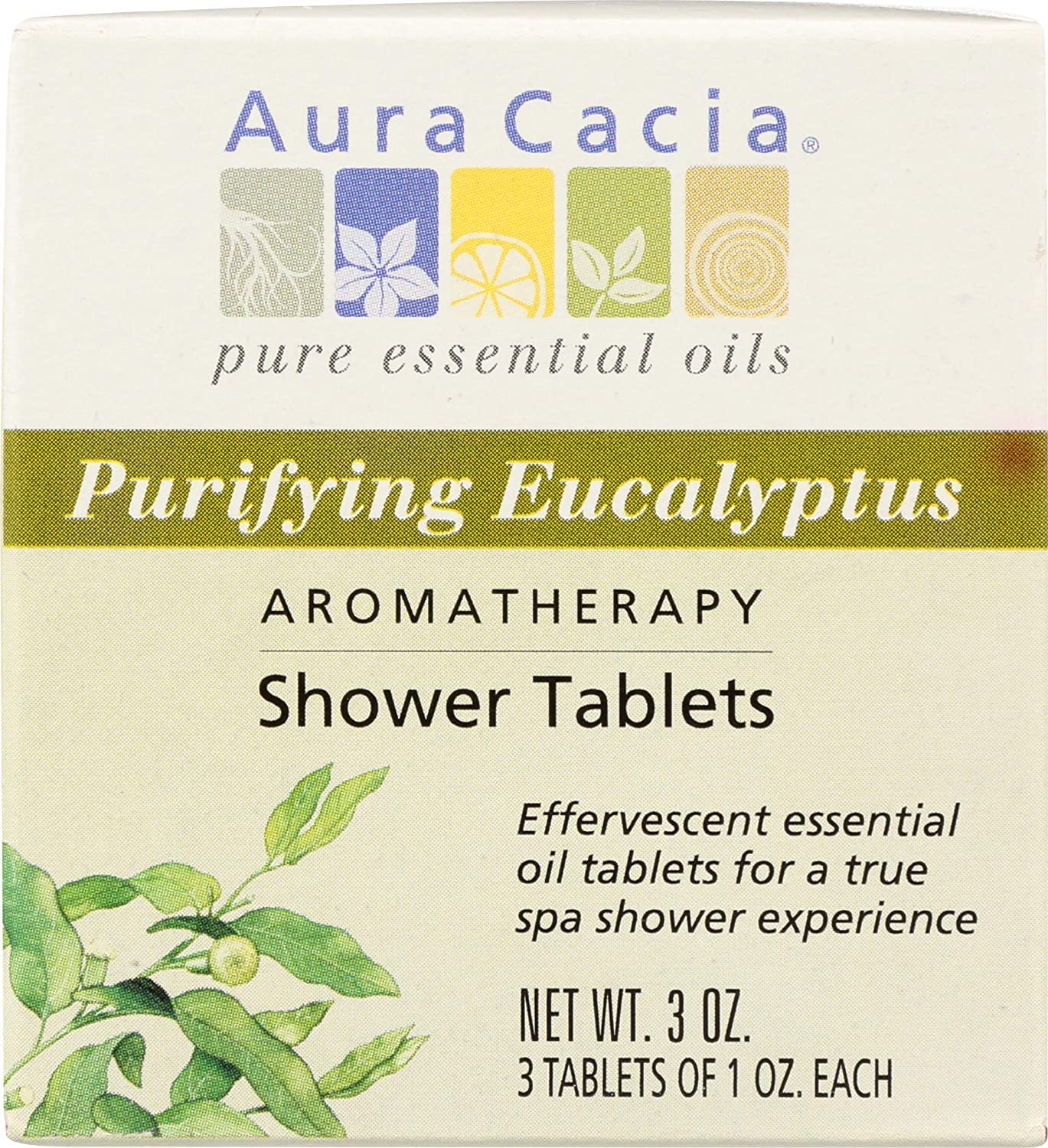 Comprimidos Efervescentes Aura Cacia Purifying Eucalyptus