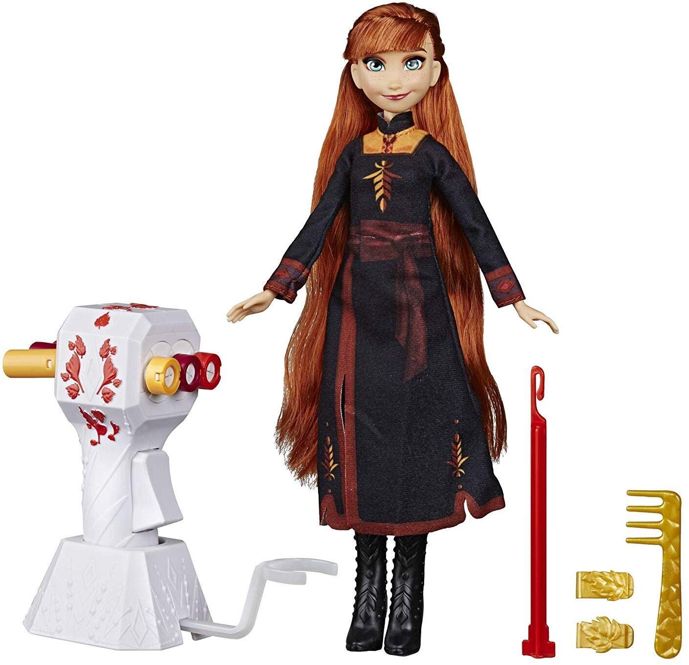 Boneca De Moda Disney Frozen Sister Styles Anna Com Cabelo Vermelho