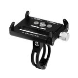 Suporte Tel Celular Gub G-85 Ajustável -Bicicletas -Preto