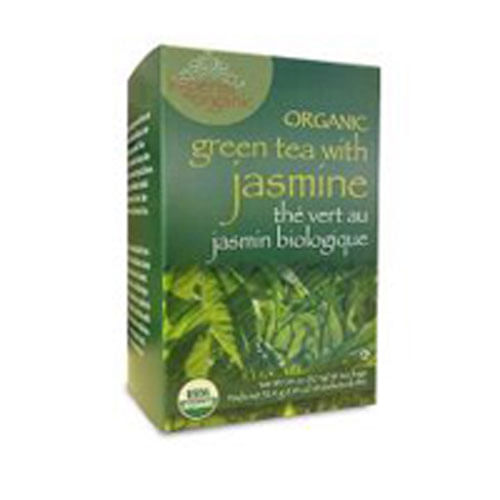 Imperial Organic Green Tea Jasmine 18 Saquinhos Da Uncle Lees Teas (pacote Com 6)