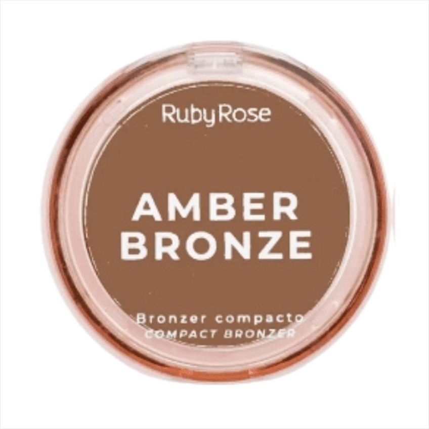 Ruby Rose Bronzer Compacto Amber Hbm202 7g - imagem 4