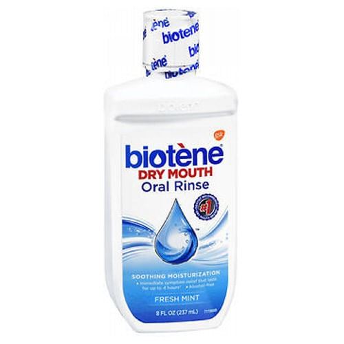 Enxaguatório Bucal Bioteno Com Cálcio 8 Oz Da Biotene (pacote Com 2)