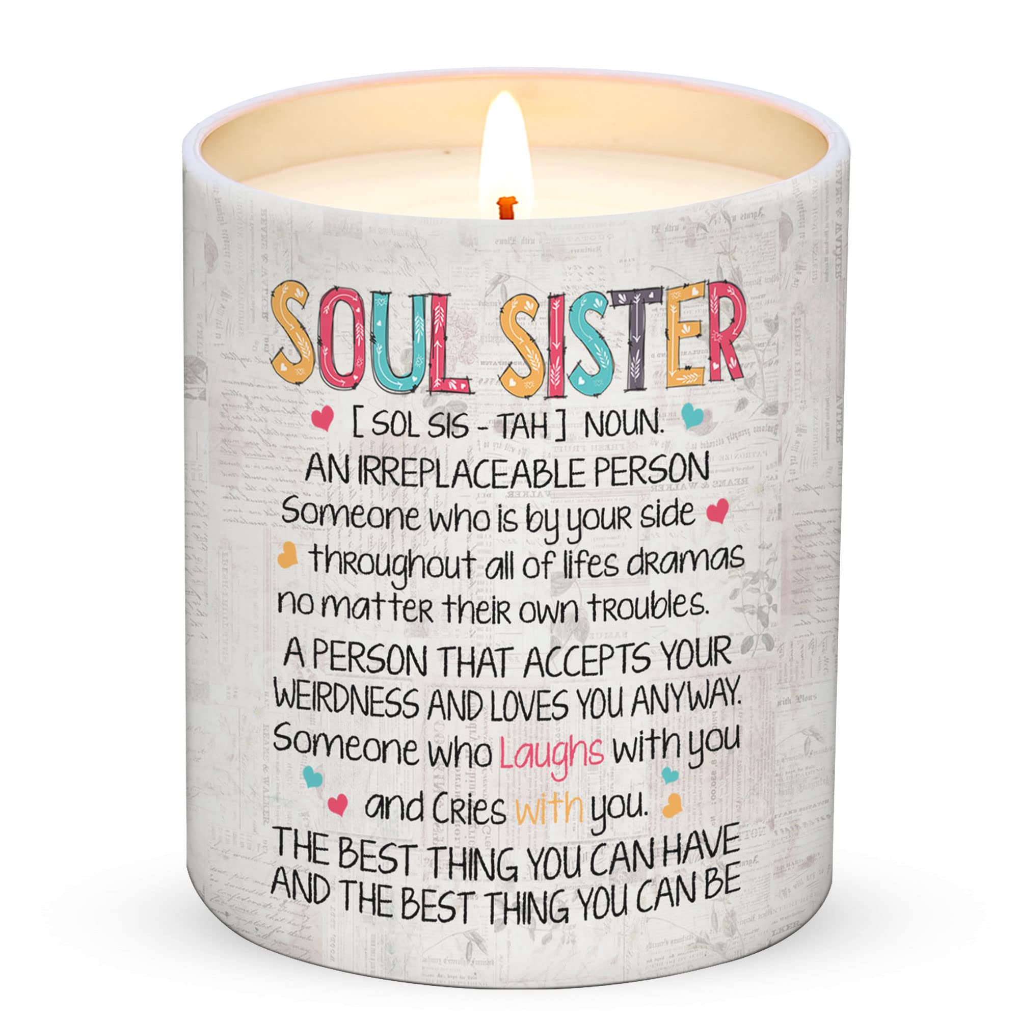 Vela Viwix Sister Gifts 300 Ml Com Aroma De Capim-limão